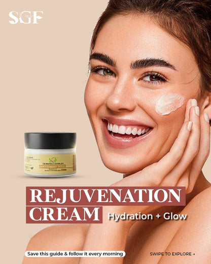 SGF Rejuvenation Cream: Herbal Radiance for Bright, Even Skin
