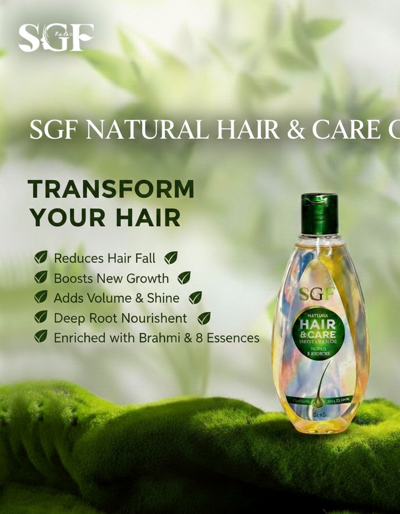 SGF Hair Oil - Nourish & Strengthen Your Hair