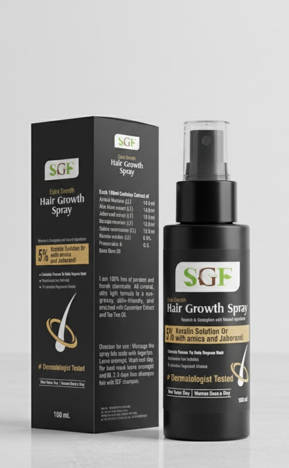 SGF Hair Spray: Nourish & Strengthen with Natural Ingredients
