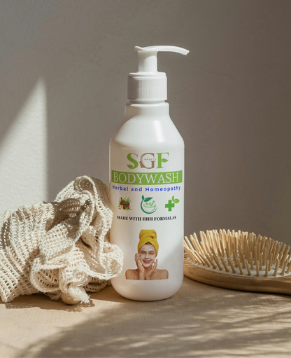 SGF Herbal Body Wash – Pure Bliss with Calendula & Rose Petals