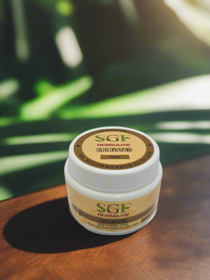 SGF Herbal Face Scrub: Unclog Pores, Fight Blackheads & Glow